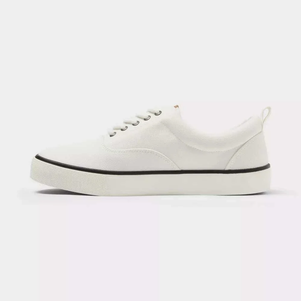 Men's Billy Sneakers by Goodfellow & Co White Size 12 New With Tags
